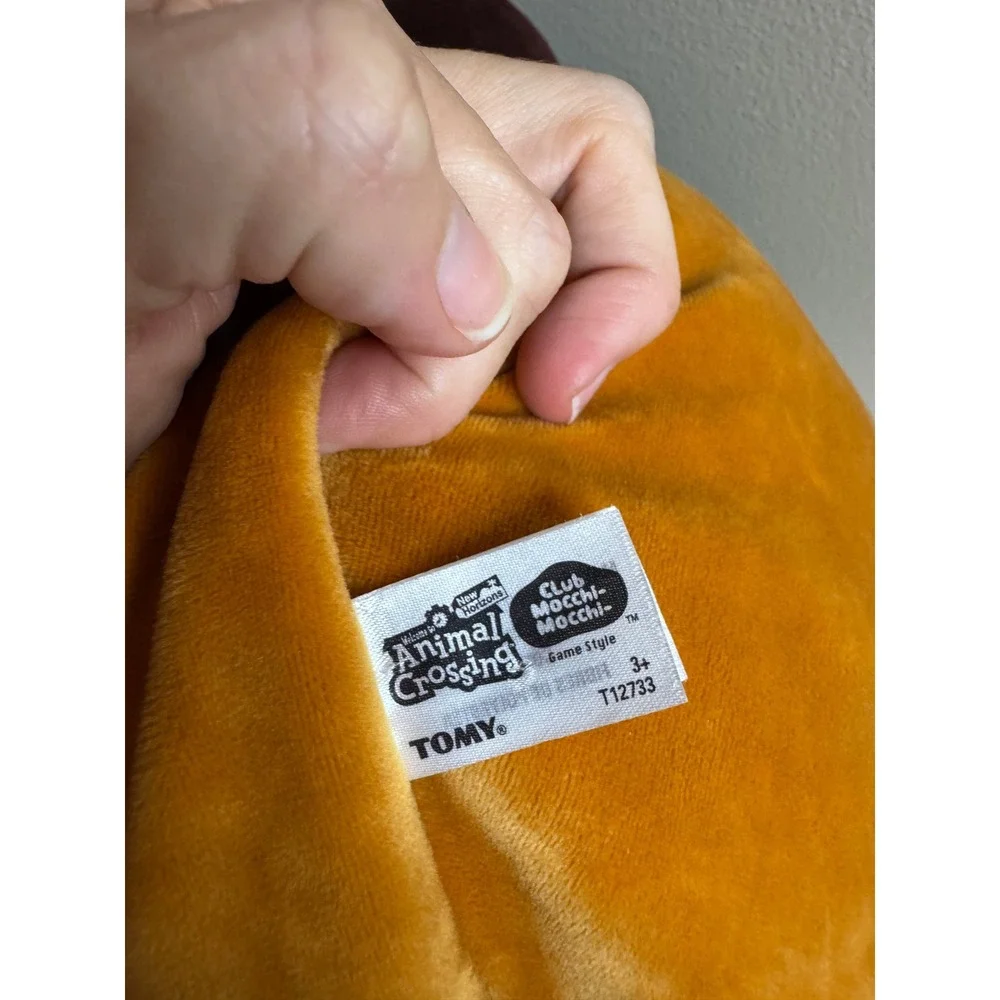 Animal Crossing Tom Nook Club Mocchi-Mocchi Plush Pillow Tomy T12733 Brown 15in